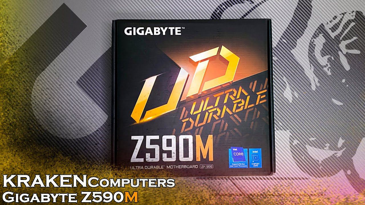 Материнская плата под Core I5 11400 | Распаковка и краткий обзор Gigabyte UD Z590M