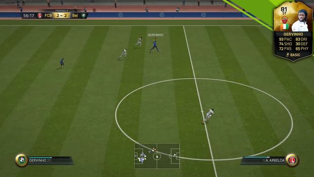 FIFA 16 IF Gervinho Review (81) Fifa 16 Ultimate Team Player Review!