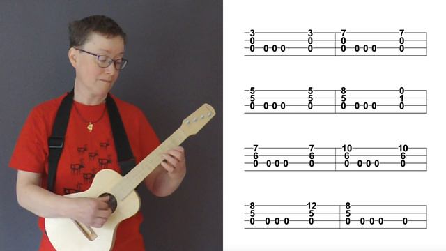 Sor Allegretto Op 6 No 4 UKULELE TAB