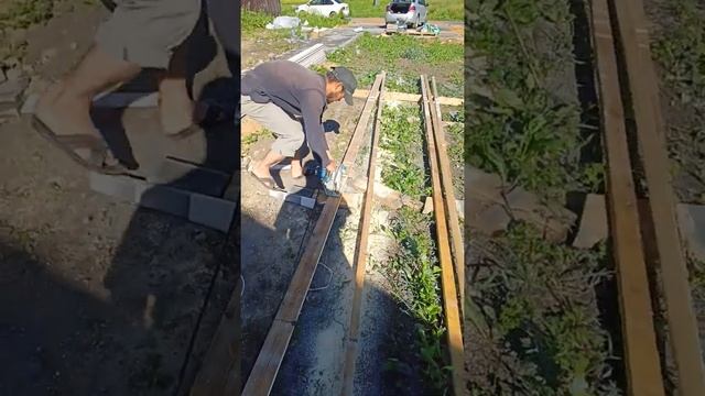 распил доски на рейки