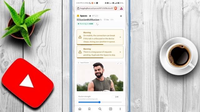 Tranding AI Illusion Tool Photo Editing | Tutorial In 2 Min | Hugging Face Illusion Diffusion