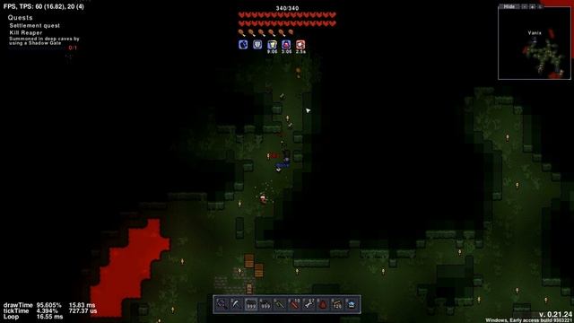 Exploring The Deep Swamp Cave - Let's Play Necesse Brutal Difficulty Part 30