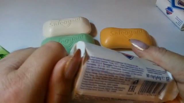 АСМР распаковка мыла Safeguard ASMR Im opening soap Triggers ACMR decempacar jabon