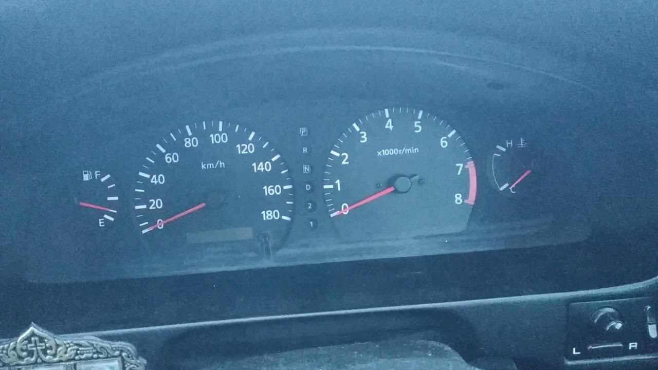 Запуск двигателя в -27, nissan wingroad.