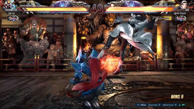 Tekken 8   Jun Kazama Rank Match # 2