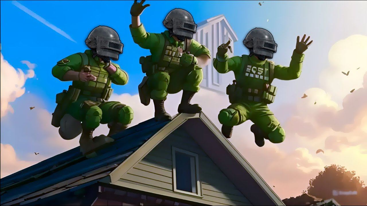 PUBG: ДЕНЬ ДЕСАНТА | ПРОСТО МОМЕНТЫ | КАМЕРА НА РУКУ