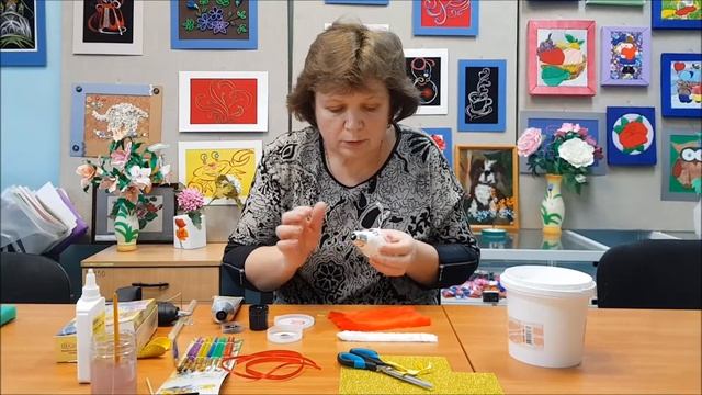 Мастер - класс по созданию елочной игрушки 