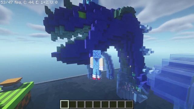 MINECRAFT! Perfect Chaos Build (Sonic Adventure)