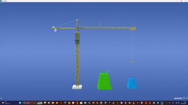Как устроен башенный кран ? 3D Mozaik Education