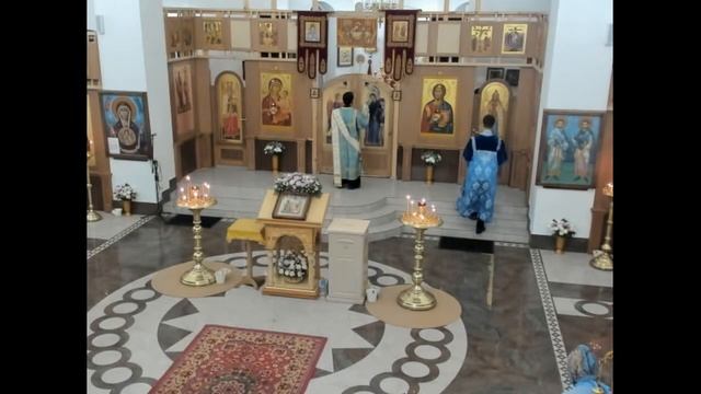 Праздничное Богослужение в храме свв. Косьмы и Дамиана 03.12.2023г.