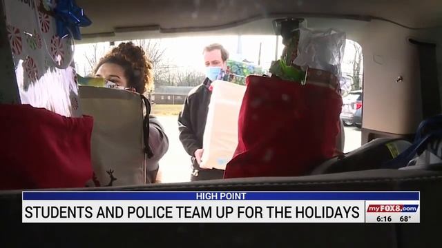 Penn Griffin Students Paint Bowling Pins To Help High Point Police's Initiative 'Angels In Blue'