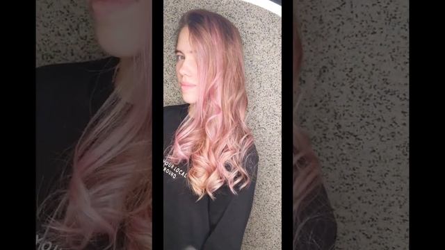 Розовые волосы SoColor Cult