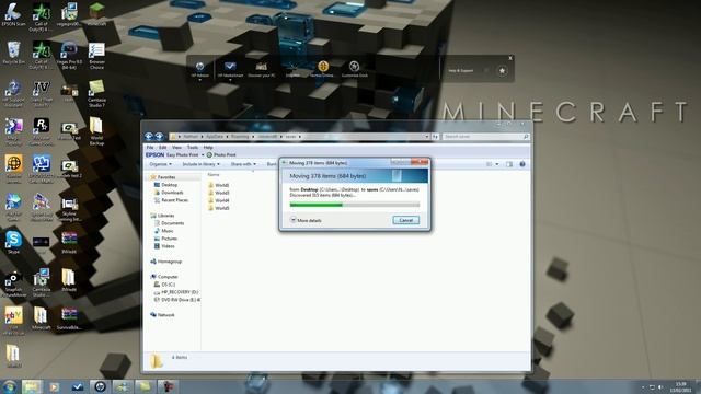 How To: Install The Minecraft Survival Island Custom Map.