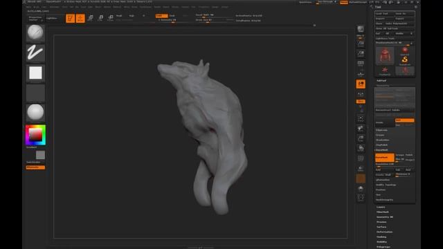 Zbrush Dynamesh Speed Sketch 006