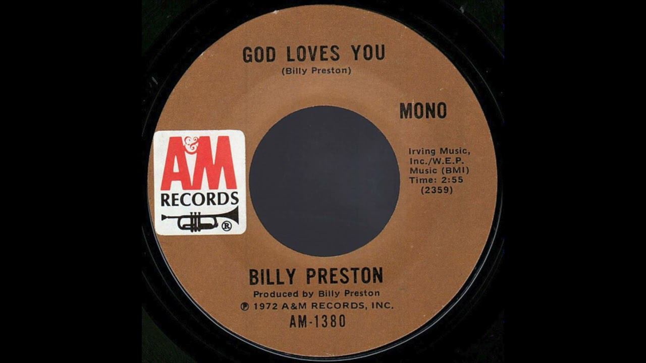 Billy Preston – God Loves You 1972 Non-album Single