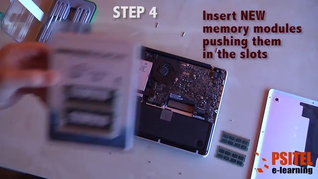 HOW TO UPGRADE RAM MEMORY - MACBOOK PRO 4GB TO 8GB - ENGLISH