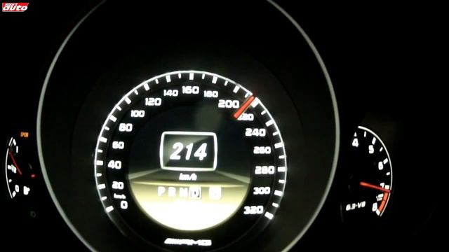 Mercedes C63 AMG Coupe |  Black Series |  Top Speed 0-307 km/h | Sound!