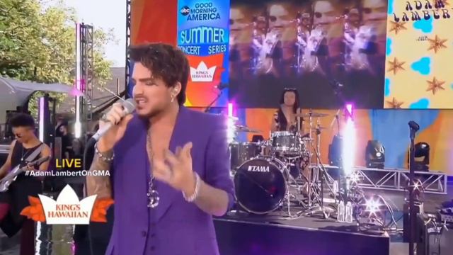 Adam Lambert - Good Morning America Full Concert  2019
