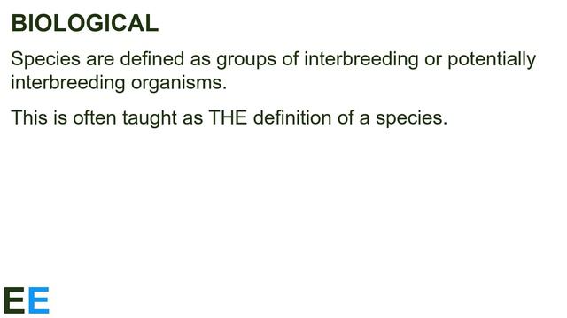Species Definitions | What Is A Species?