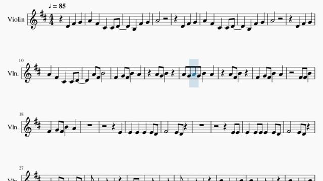 SUPER EASY Violin Sheet Music: How To Play Bad Habit  By Steve Lacy