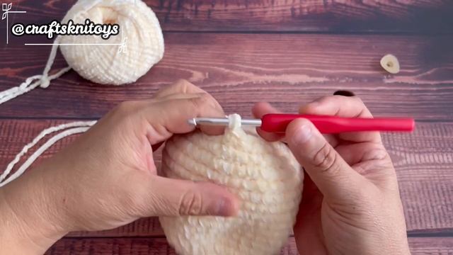 CONEJITA Doménika AMIGURUMI A Crochet - PARTE 2 Cabeza