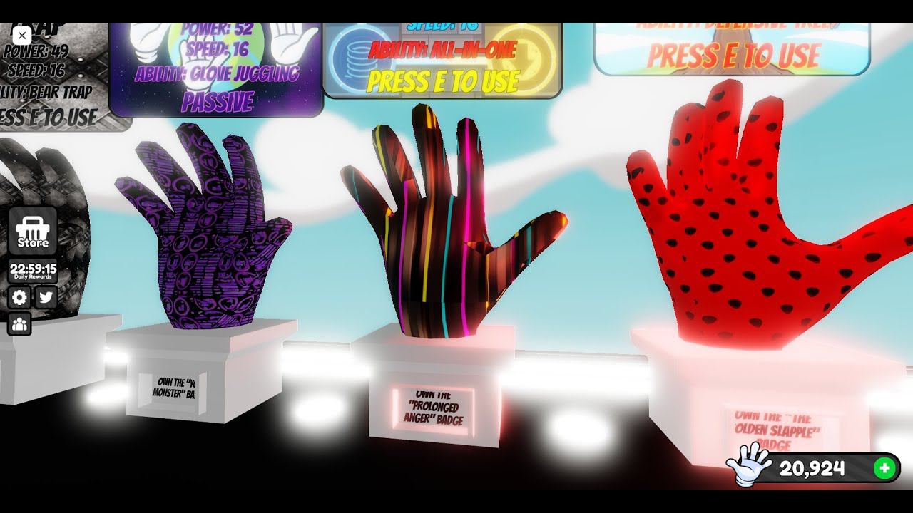 ПЕРЧАТКА HYBRID В SLAP BATTLES!