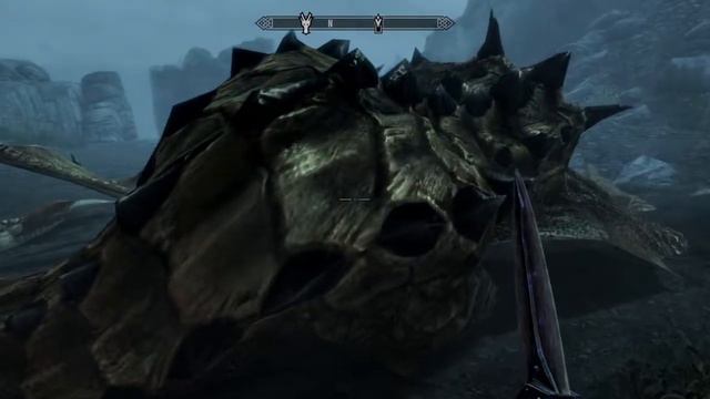 Skyrim - Sneaking Up On Dragon!