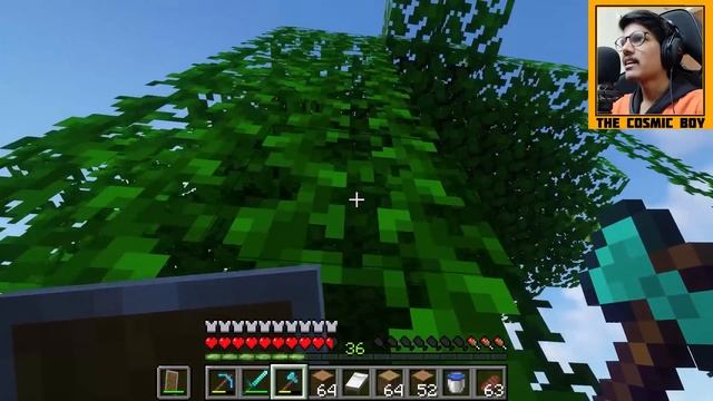 AREA CLEARED | Minecraft Island Survival | In Telugu | #37 | THE COSMIC BOY