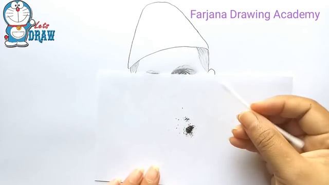 How To Draw Quaid E Azam Step By Step