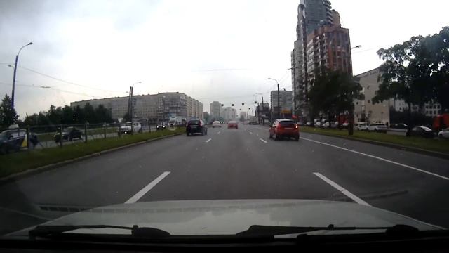 10.06.2020 опасная езда на  Mercedes без номеров  по Санкт Петербургу