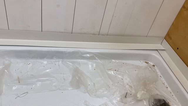 13.03.21. Никак не начнём обшивать душевую кабинку...