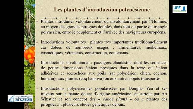 SESSION 2 Suite: POLYNESIANS AND THEIR ENVIRONMENT
