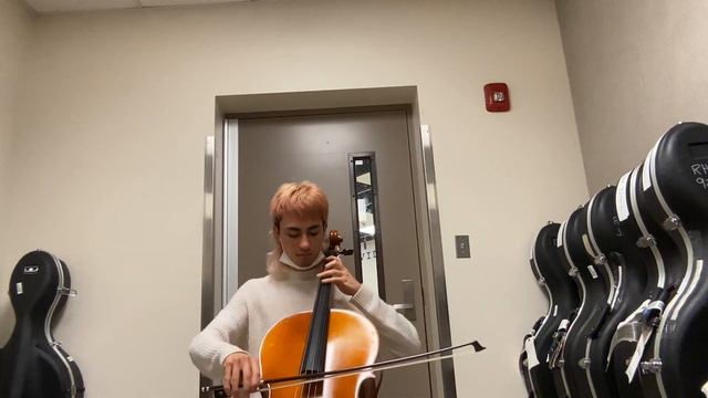 D Major And D Minor Scale On Cello