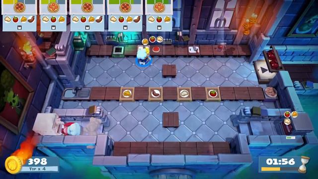 Overcooked 2 Level 3-3, 3Stars