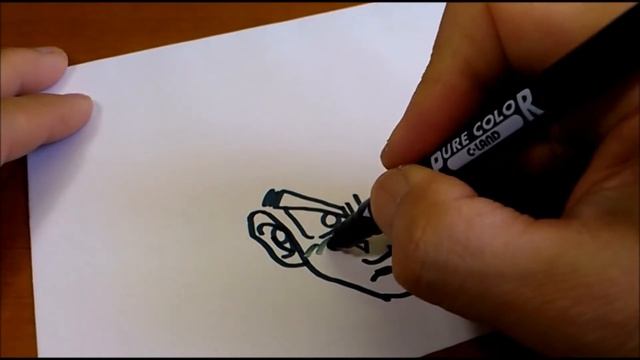 How To Turn Words GOKU（Dragon Ball Super）into A Cartoon #2 - How To Draw Doodle Art