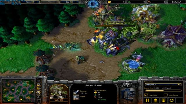 Let's Commentary [WARCRAFT 3] #01  TAKATA.Shadow (NE) Vs AnimaLLL (ORC) [HD]