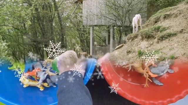 Учим Животных на английском Лошадь Бегемот Крокодил Змея Развивающие Мультики для Детей