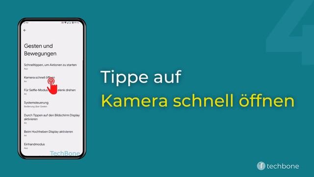 Kamera-Schnellstart Einschalten Oder Ausschalten [Android 13]