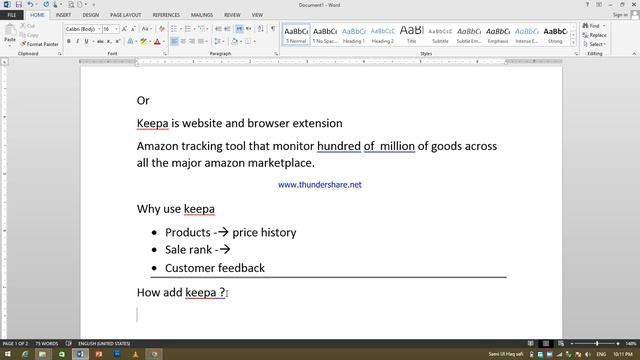 Learn Keepa  Part 1 Class # 8