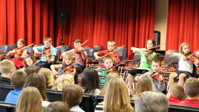 Sam's 1st Violin Performance-Open G Warm-up
