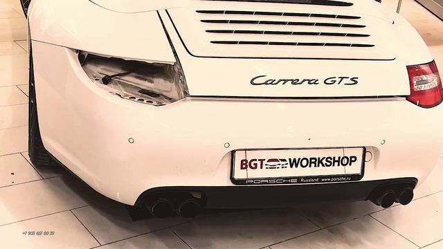 Porsche Carrera GT - до-оснащение штатки