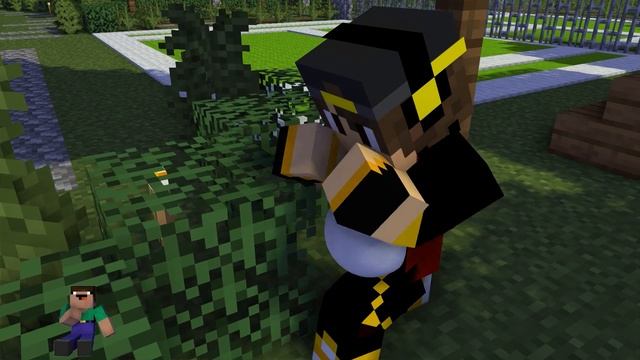 Giant Mermaid Girl Vore Escape - Minecraft Animation