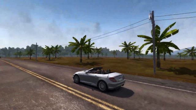 2008 Mercedes-Benz SLK 55 AMG / Hawaii - Test Drive Unlimited 2