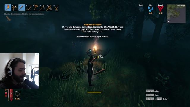 DEAN  MATHAS DUNGEON DELVE  Valheim - 4
