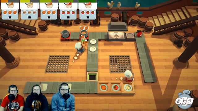 Lets Cook! - Overcooked (Xbox One) - A 4 Play Lets Play
