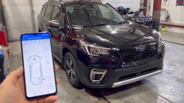 Subaru Forester 2020. Pandora VX4G GPS. Мягкая посадка.