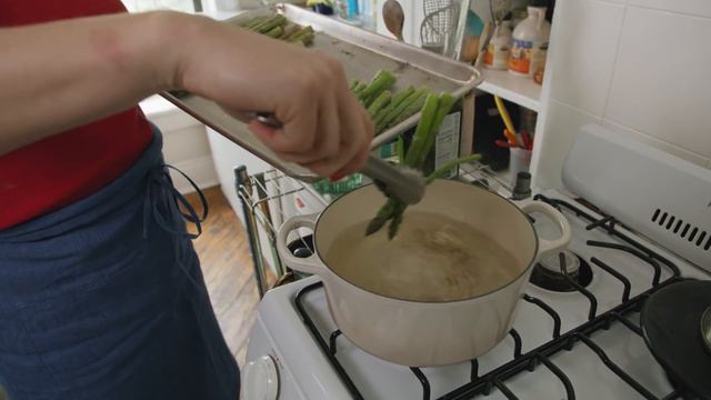 Easy Roast Chicken Dinner With Crispy Leeks | Home Movies With Alison Roman