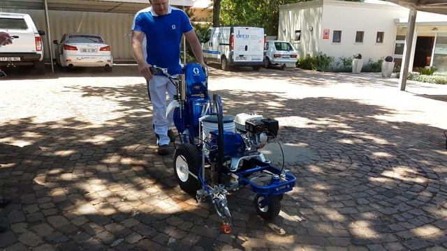 GRACO Road And Line Marking Products Explained At MBA Paarl Midas Paints Tygervalley Training Day