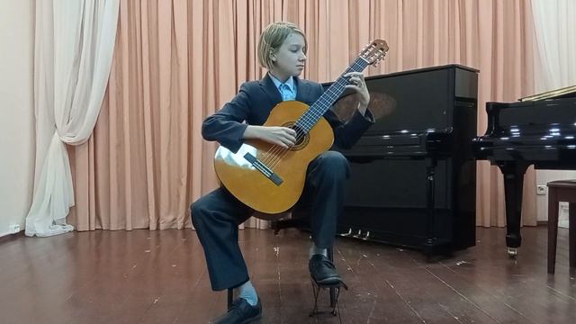 ДШИ №20 г. Саратов Одинцов В. Lll, обр. А. Иванова-Крамского 