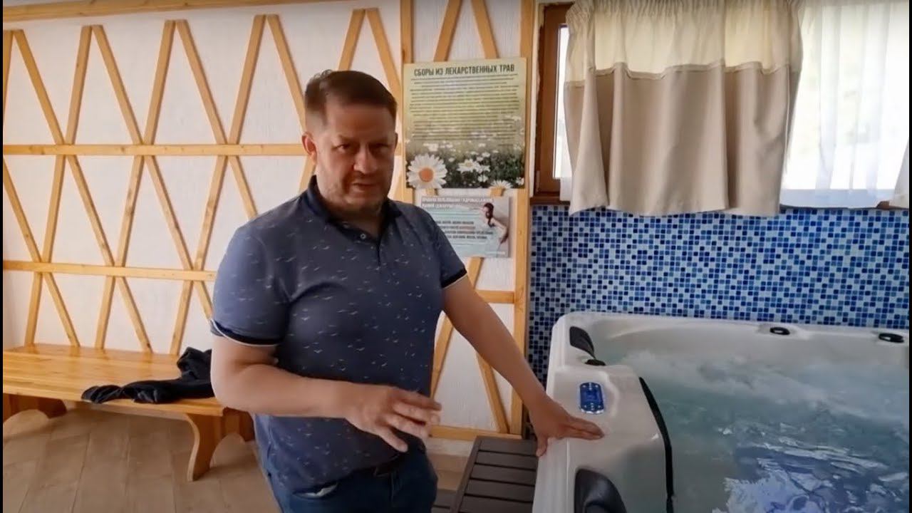 Обзор гидромассажного спа бассейна джакузи Joy Spa 8002 от магазина Бассейны-спа.рф